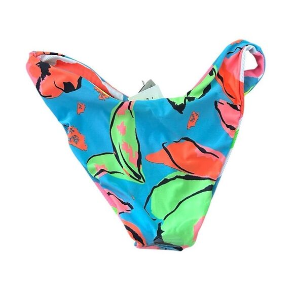 Maaji Sublimity Reversible Signature Cut Classic Bikini Bottom Jigsaw Medium M - Picture 5 of 7